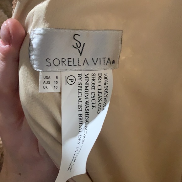 Gold Sequence Gown - Picture 4 of 4